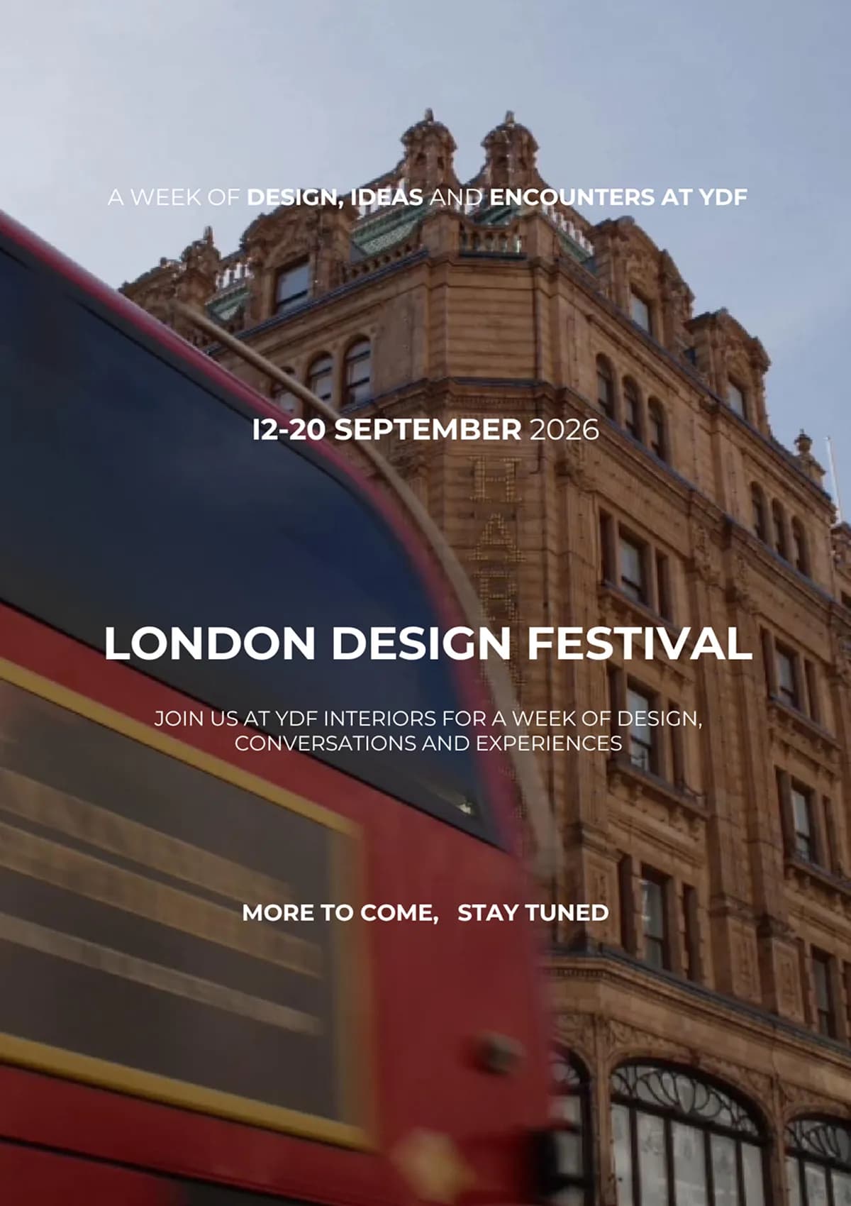 YDF at London Design Festival
